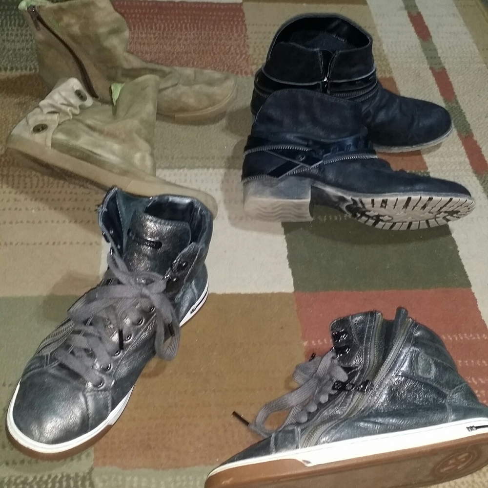 Malibu blowfish, mk hightops